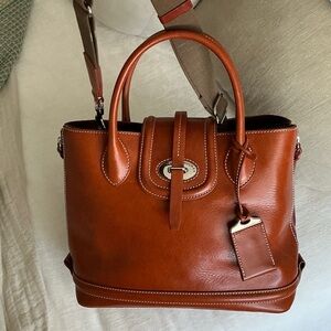 Dooney and bourke Florentine toscana side zip satchel